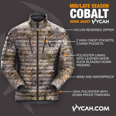 Cobalt Down Jacket - Vycah
