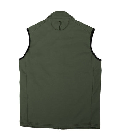 Vycah Olive Green Stratton Vest Back View